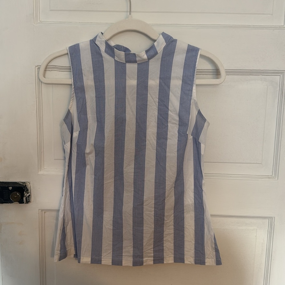 XXS Banana Republic Cotton Button-Back Tank